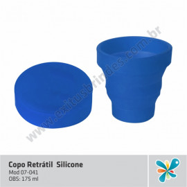 Copo Retrátil Silicone