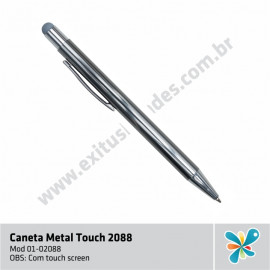 CANETA METAL TOUCH 2088