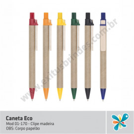 Caneta Eco Papelão