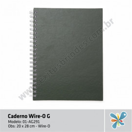 Caderno Wire-O G