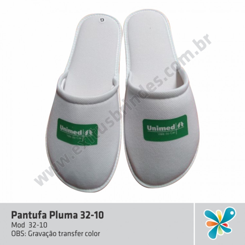 Pantufa Pluma 