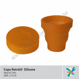 Copo Retrátil Silicone