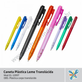 Caneta Plástica Leme 