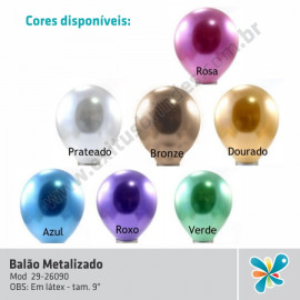 Balão Metalizado 