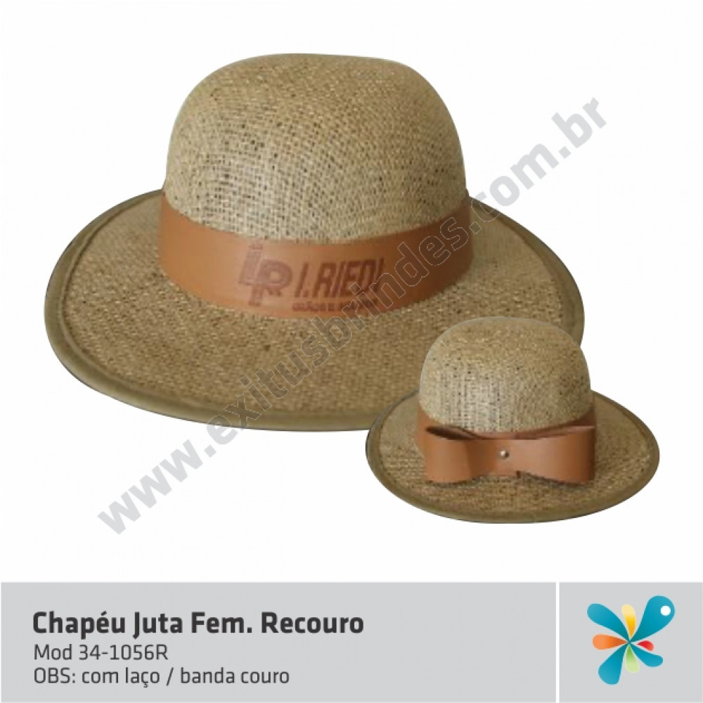 Chapéu Juta Feminino Recouro 