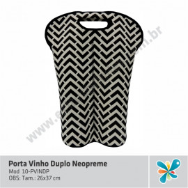 Porta Vinho Duplo Neopreme