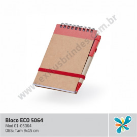 Bloco ECO c/ caneta