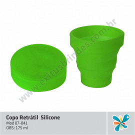 Copo Retrátil Silicone